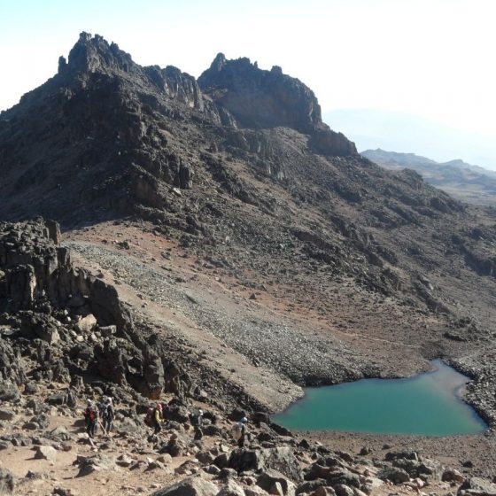 Ascensión Monte Kenia