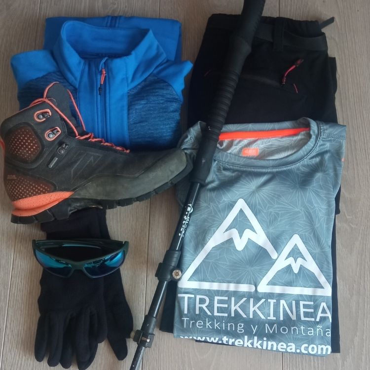 Material para trekking
